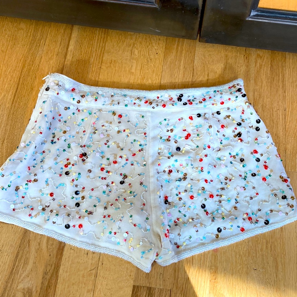 Sequins shorts